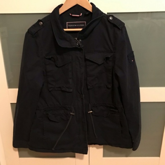 Blue Tommy Hilfiger Coat - Picture 1 of 3